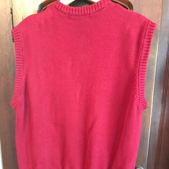 OSCAR De La Renta Men's Sleeveless V-Neck Sweater Size XL - Picture 5 of 7
